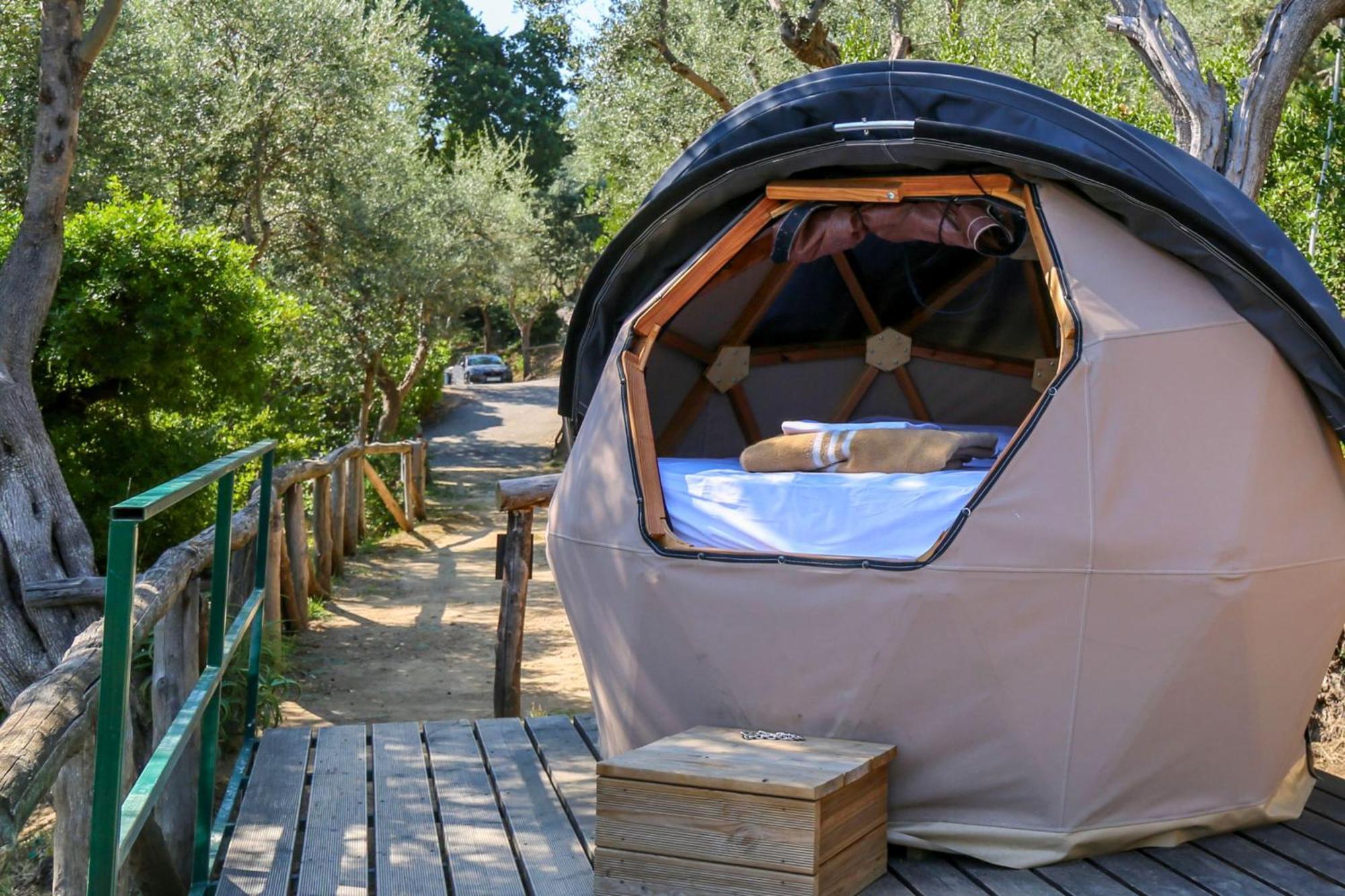 Hostel & Glamping Santa Fortunata Półwysep Sorrentyński Zewnętrze zdjęcie