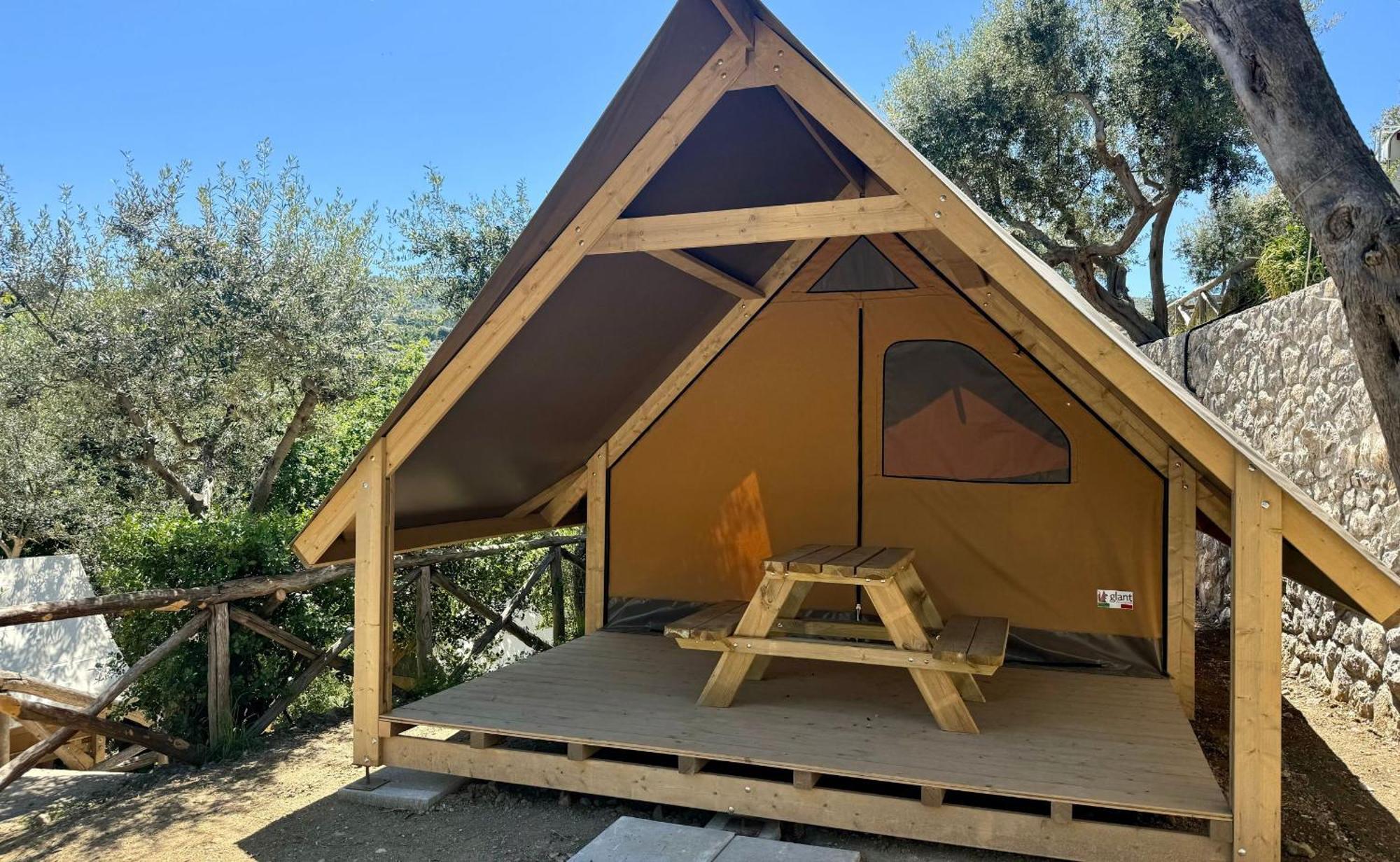 Hostel & Glamping Santa Fortunata Półwysep Sorrentyński Zewnętrze zdjęcie