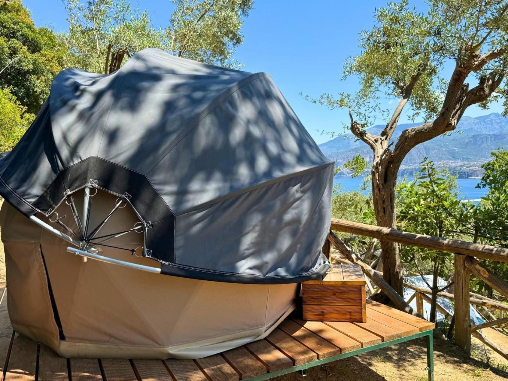 Hostel & Glamping Santa Fortunata Półwysep Sorrentyński Zewnętrze zdjęcie
